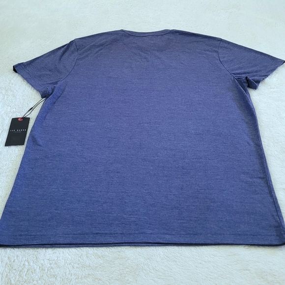 Ted Baker Heather Blue💙 Logo Tee👕 - NWT - Picture 12 of 13